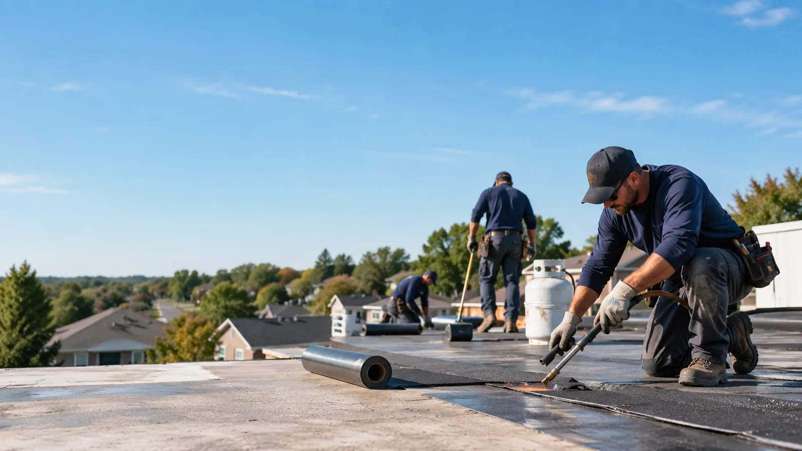 Flat Roof Leak Repair providers in Commerce, OK